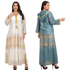 Vestidos Eid Kaftan Abaya