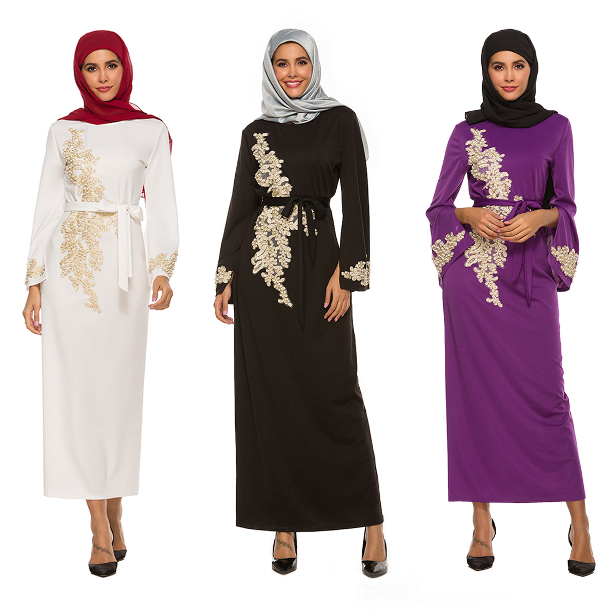 Elegant Dubai Hijab Dress