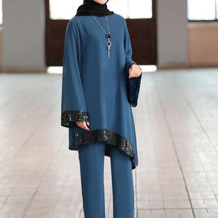 2-Piece Hijab Caftan Set