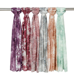 Tie Dye Chiffon Summer Hijabs