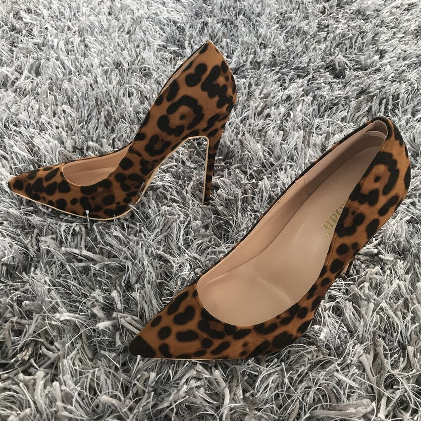 Leopard Sexy High Heel Shoes