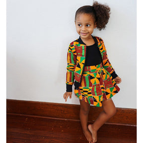 Spring African Boho Style Zipper Outfits
