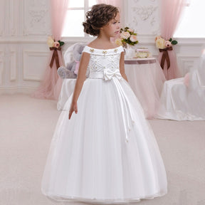 Elegant Flower Girl Princess Dress