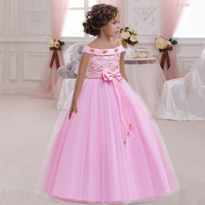 Elegant Flower Girl Princess Dress