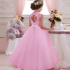 Elegant Flower Girl Princess Dress