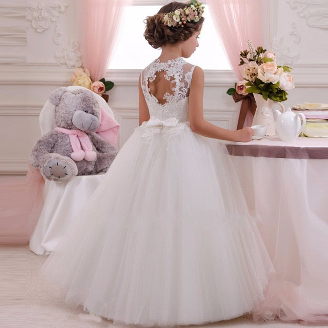 Elegant Flower Girl Princess Dress