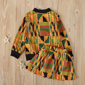 Spring African Boho Style Zipper Outfits